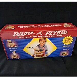 Vintage Radio Flyer Miniature Red Scooter Model 557